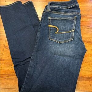 American Eagle Outfitters Dark Blue Skinny Jeans